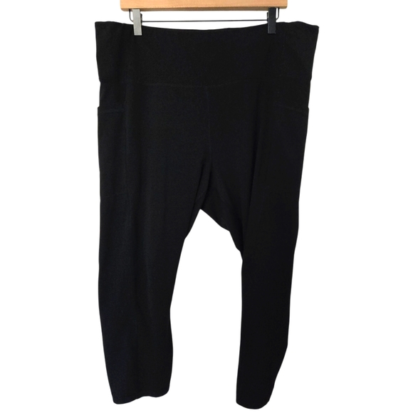 Yogalicious Lux Black Women's Yoga Pants Size 3x - Picture 1 of 4